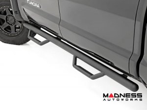 Toyota Tundra Side Steps - Nerf Steps - Rough Country - Crewmax - 5'7" Bed Toyota Tundra Side Steps - Nerf Steps - Rough Country - Crewmax - 5'7" Bed